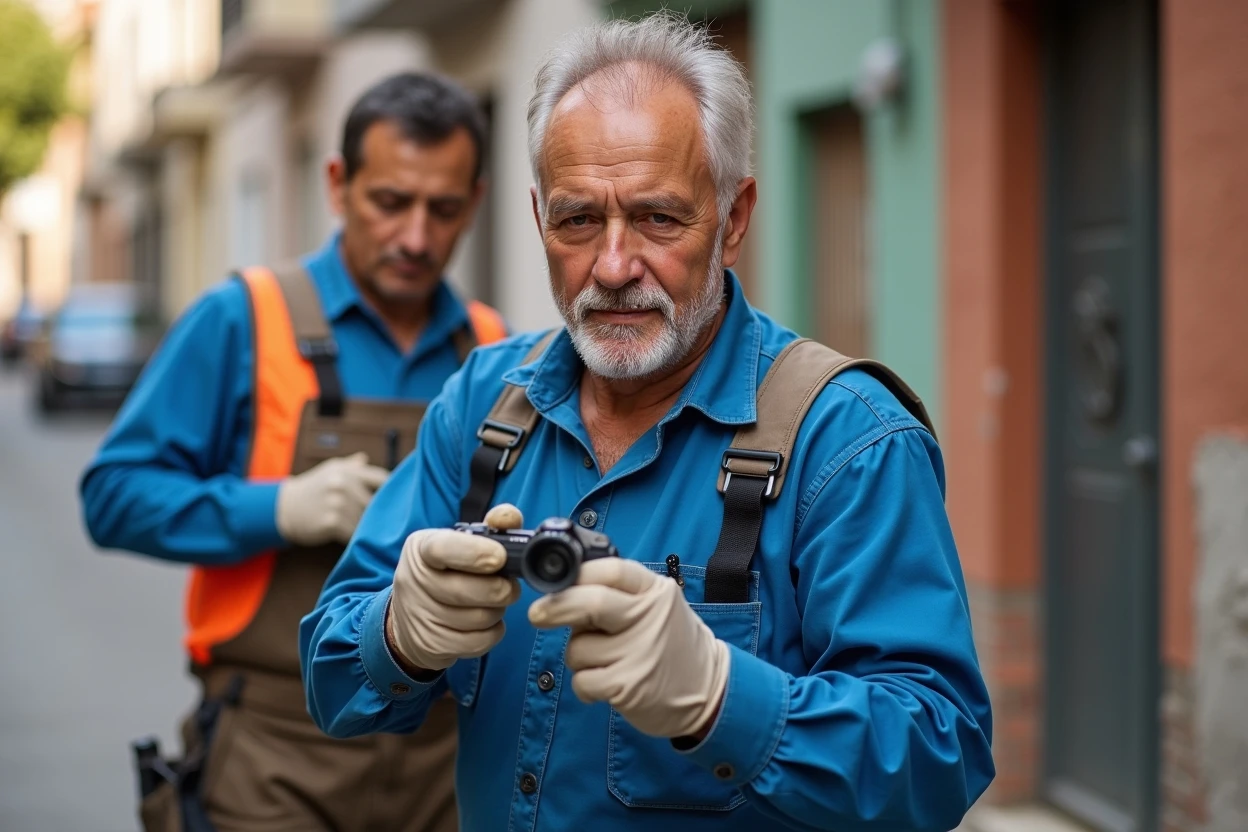 Detección de fuga con equipo especializado